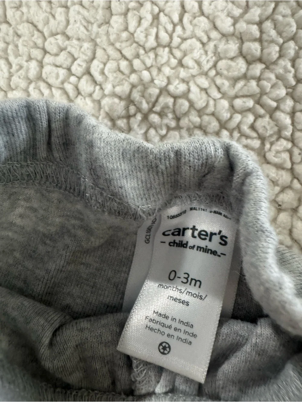 Carter's Neutral Jogger Pack - Light Gray, Gray, Navy, Charcoal